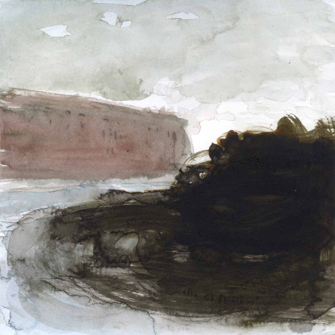 Chiara Lera - Senza titolo, 14x14 cm, acquarello su carta, 2016